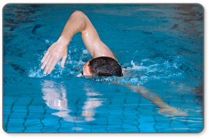 Meniscus surgery recovery plan includes swimming